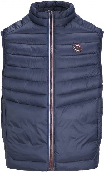 Jack & Jones SPRINT True Red Stitches BODYWARMER Navy Blazer - Jakid - Joped, suured suurused: 2XL – 12XL