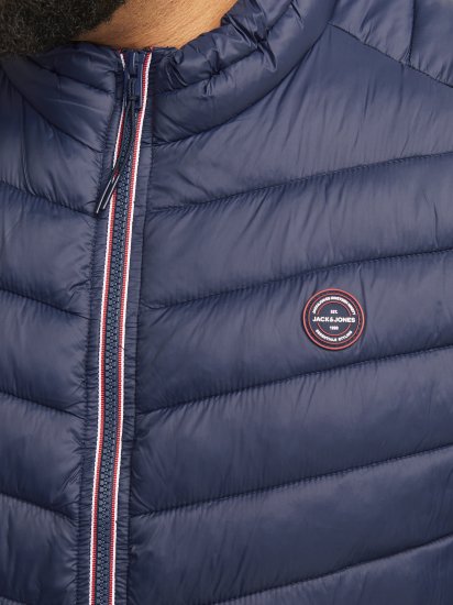 Jack & Jones SPRINT True Red Stitches BODYWARMER Navy Blazer - Jakid ja joped - Joped, suured suurused: 2XL – 12XL