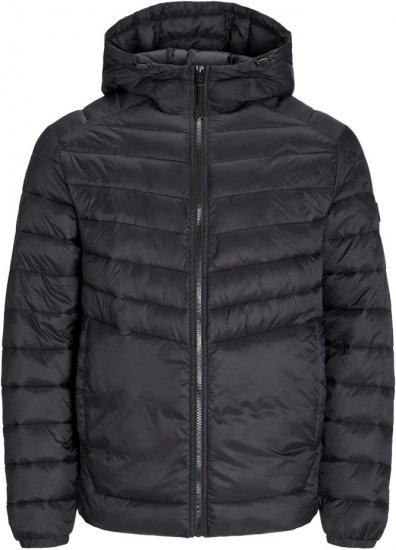 Jack & Jones SPRINT Quilted Hooded Jacket Black - Jakid ja joped - Joped, suured suurused: 2XL – 12XL