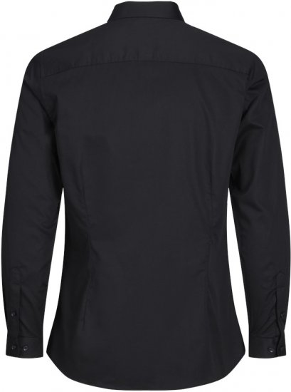 Jack & Jones ARMA LS Shirt Black - Särgid - Meeste suured särgid 2XL – 8XL