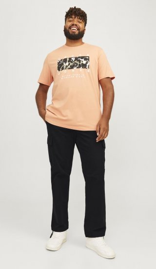 Jack & Jones JPSTKANE JJBARKLEY Cargopants Black - Teksad ja püksid - Meeste suured teksad W40 – W70