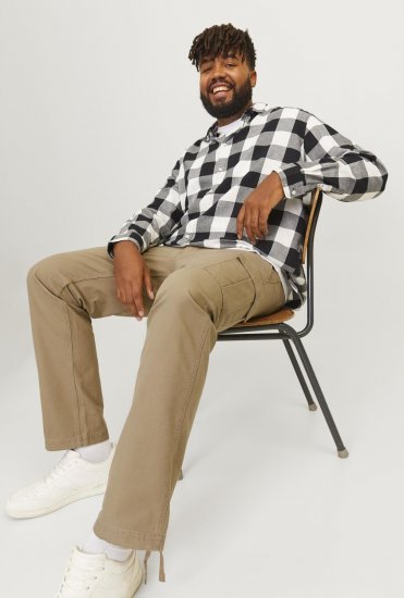 Jack & Jones JPSTKANE JJBARKLEY Cargopants Elmwood - Teksad ja püksid - Meeste suured teksad W40 – W70