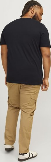 Jack & Jones CORP Logo Play 5 T-Shirt Black - T-särgid - Suured T-särgid 2XL – 14XL