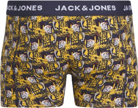 Jack & Jones SKULLROCK Trunks 3-Pack Navy Blazer - Aluspesu ja ujumisriided - Aluspesu 2XL-8XL