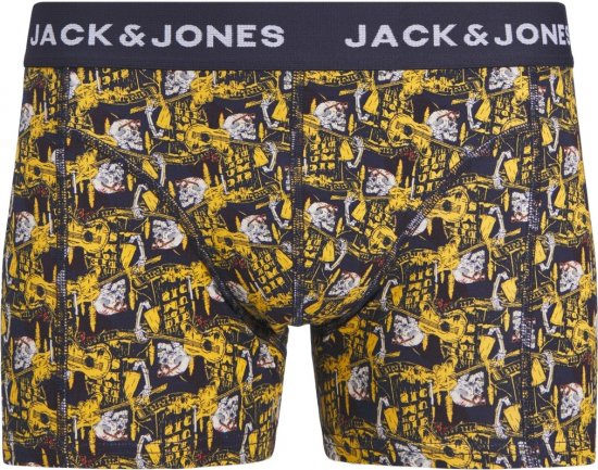 Jack & Jones SKULLROCK Trunks 3-Pack Navy Blazer - Aluspesu ja ujumisriided - Aluspesu 2XL-8XL