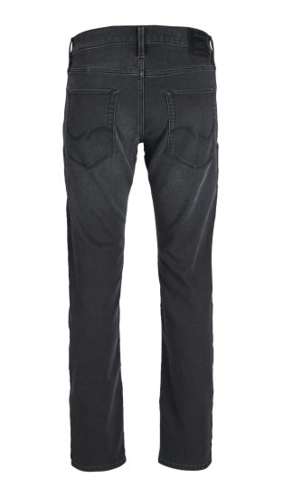 Jack & Jones JJIMIKE JJICON I.K. SQ 028 Jeans Black Denim - Teksad ja püksid - Meeste suured teksad W40 – W70