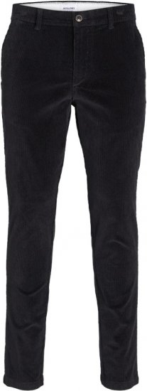 Jack & Jones MARCO Corduroy Chinos Pants Black - Teksad ja püksid - Meeste suured teksad W40 – W70