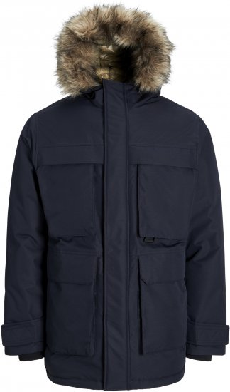 Jack & Jones STAR Parka Dark Navy - Jakid - Joped, suured suurused: 2XL – 12XL