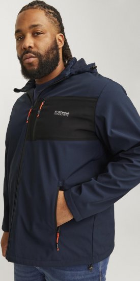 Jack & Jones JJTAYLOR Softshell Jacket Navy Blazer - Jakid ja joped - Joped, suured suurused: 2XL – 12XL