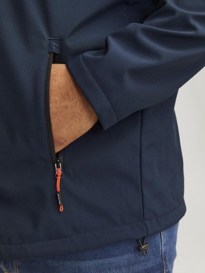 Jack & Jones JJTAYLOR Softshell Jacket Navy Blazer - Jakid ja joped - Joped, suured suurused: 2XL – 12XL