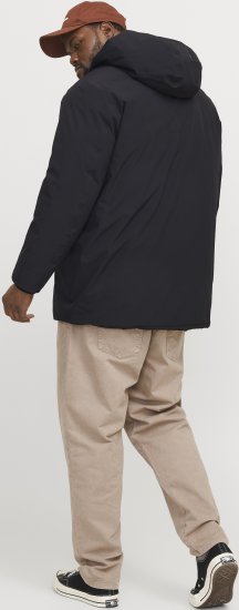 Jack & Jones KEEN Windproof Parka Black - Jakid ja joped - Joped, suured suurused: 2XL – 12XL