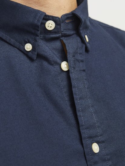 Jack & Jones Brook Oxford Long Sleeve Shirt Navy Blazer - Särgid - Meeste suured särgid 2XL – 8XL