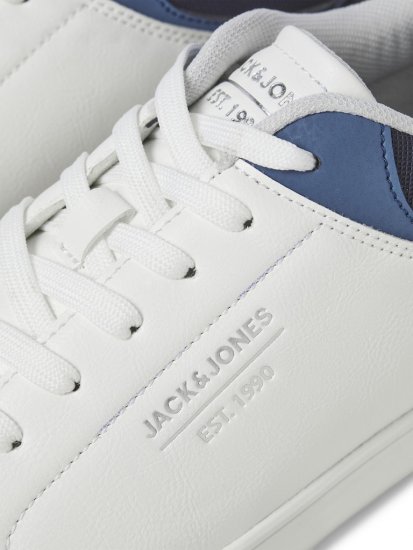 Jack & Jones Jordan Sneakers Bright White/NAVY BLAZER - Meeste jalatsid 40-52 - 