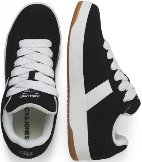 Jack & Jones Miles SYN Suede Sneakers Black - Meeste jalatsid 40-52 - 