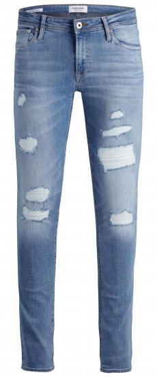 Jack & Jones Liam Jeans Blue Denim - Teksad ja püksid - Meeste suured teksad W40 – W70