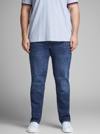 Jack & Jones TIM ORIGINAL CB 814 Jeans Blue Denim - Teksad ja püksid - Meeste suured teksad W40 – W70
