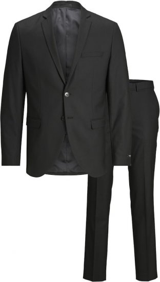 Jack & Jones FRANCO Suit Black - Ülikonnad ja pintsakud - Ülikonnad suured suurused