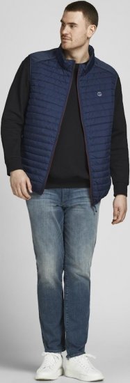 Jack & Jones Basic Sweatshirt Black - Sviitrid ja dressipluusid - Meeste suured kapuutsiga jakid suurustes 2XL – 14XL