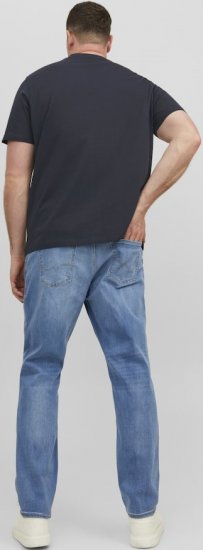 Jack & Jones STAR T-Shirt Dark Navy - T-särgid - Suured T-särgid 2XL – 14XL
