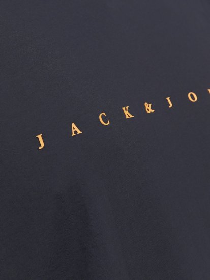 Jack & Jones STAR T-Shirt Dark Navy - T-särgid - Suured T-särgid 2XL – 14XL