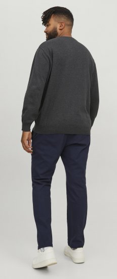 Jack & Jones JPSTMARCO JJDAVE Chinos Navy Blazer - Teksad ja püksid - Meeste suured teksad W40 – W70