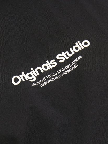 Jack & Jones ESTERBRO T-Shirt Black - T-särgid - Suured T-särgid 2XL – 14XL