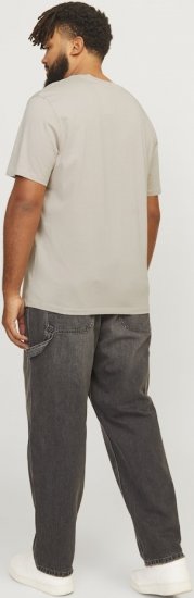 Jack & Jones LEGACY BLOCKING T-Shirt Beige - T-särgid - Suured T-särgid 2XL – 14XL