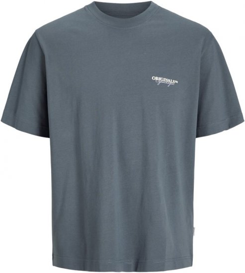 Jack & Jones Lington Crew Neck T-Shirt Grey - T-särgid - Suured T-särgid 2XL – 14XL