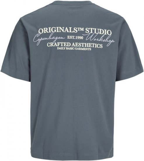 Jack & Jones Lington Crew Neck T-Shirt Grey - T-särgid - Suured T-särgid 2XL – 14XL