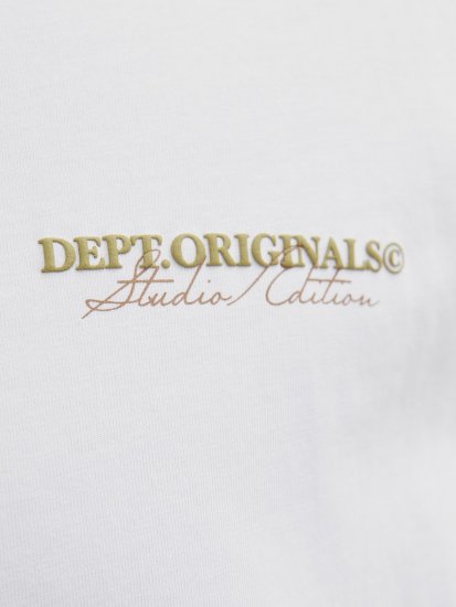 Jack & Jones Lington Crew Neck T-Shirt Bright White - T-särgid - Suured T-särgid 2XL – 14XL