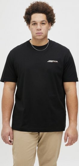 Jack & Jones Lington Crew Neck T-Shirt Black - T-särgid - Suured T-särgid 2XL – 14XL