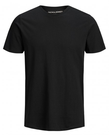 Jack & Jones Organic Basic T-shirt Black - T-särgid - Suured T-särgid 2XL – 14XL