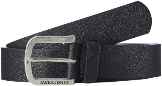 Jack & Jones HARRY Belt Black - Rihmad - Pikad Rihmad W40-W70/2XL-8XL