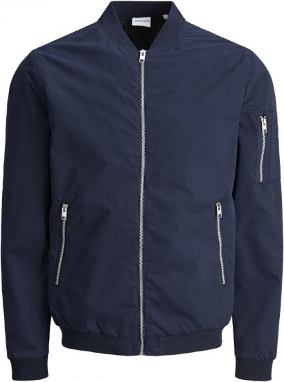 Jack & Jones RUSH Bomber Jacket Navy Blazer - Jakid ja joped - Joped, suured suurused: 2XL – 12XL