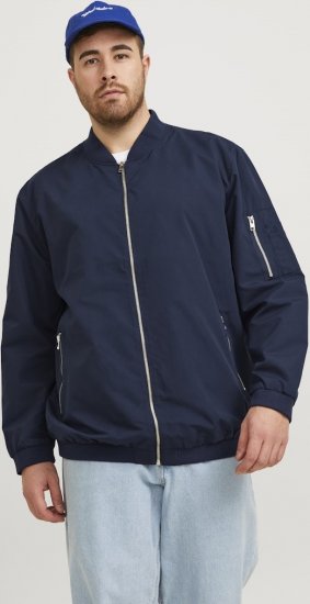 Jack & Jones RUSH Bomber Jacket Navy Blazer - Jakid ja joped - Joped, suured suurused: 2XL – 12XL