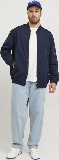 Jack & Jones RUSH Bomber Jacket Navy Blazer - Jakid ja joped - Joped, suured suurused: 2XL – 12XL