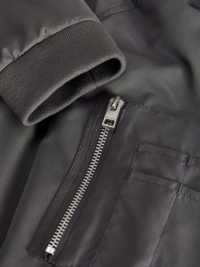Jack & Jones RUSH Bomber Jacket Grey - Jakid ja joped - Joped, suured suurused: 2XL – 12XL
