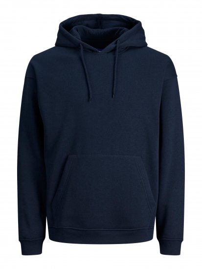 Jack & Jones JORBRINK Hoodie Navy - Sviitrid ja dressipluusid - Meeste suured kapuutsiga jakid suurustes 2XL – 14XL