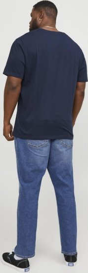 Jack & Jones Corp Logo Crew Neck T-Shirt Navy Blazer - T-särgid - Suured T-särgid 2XL – 14XL