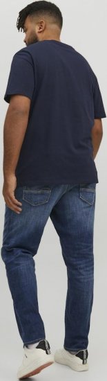 Jack & Jones CORP Logo T-Shirt Navy/PLAY 4 - T-särgid - Suured T-särgid 2XL – 14XL