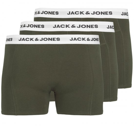 Jack & Jones JACBASIC Boxers 3-pack Green - Aluspesu ja ujumisriided - Aluspesu 2XL-8XL
