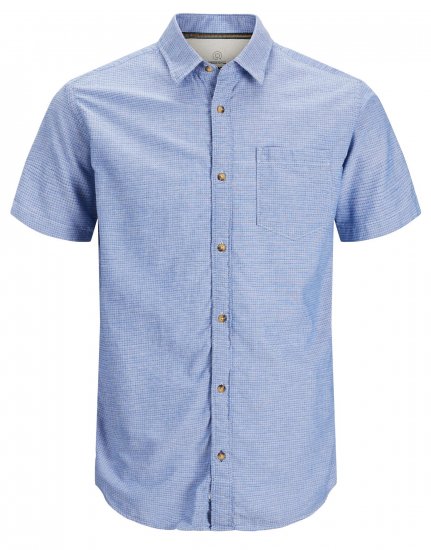 Jack & Jones JORABEL Casual Shirt Ensign Blue - Särgid - Meeste suured särgid 2XL – 8XL