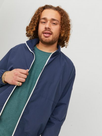 Jack & Jones JORLUKE Light Bomber Jacket Navy - Jakid ja joped - Joped, suured suurused: 2XL – 12XL