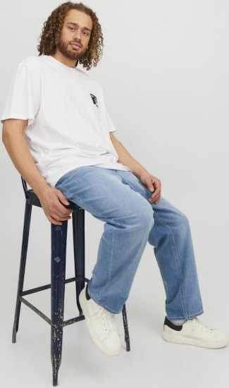 Jack & Jones MIKE ORIGINAL AM 783 Jeans Blue Denim - Teksad ja püksid - Meeste suured teksad W40 – W70