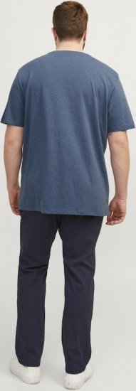 Jack & Jones PAULOS T-Shirt Denim Blue - T-särgid - Suured T-särgid 2XL – 14XL
