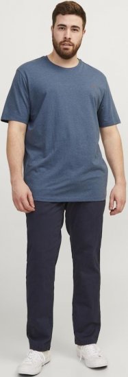 Jack & Jones PAULOS T-Shirt Denim Blue - T-särgid - Suured T-särgid 2XL – 14XL