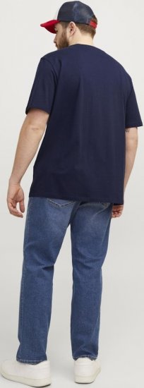 Jack & Jones PAULOS T-Shirt Navy Blazer - T-särgid - Suured T-särgid 2XL – 14XL