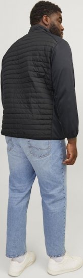 Jack & Jones MULTI SET-IN Sleeves Quilted Jacket With Collar Black - Jakid ja joped - Joped, suured suurused: 2XL – 12XL
