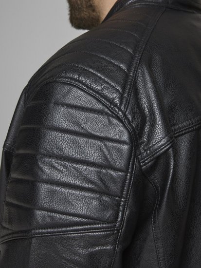 Jack & Jones ROCKY Jacket Black - Jakid ja joped - Joped, suured suurused: 2XL – 12XL