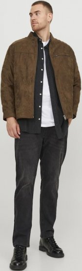 Jack & Jones ROCKY Jacket Brown - Jakid ja joped - Joped, suured suurused: 2XL – 12XL